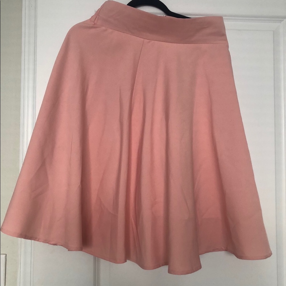 Pink skirt